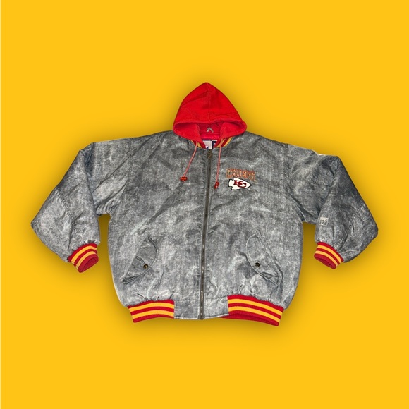 LOGO 7 Jackets & Coats Vintage Kansas City Chiefs Logo 7 Jacket